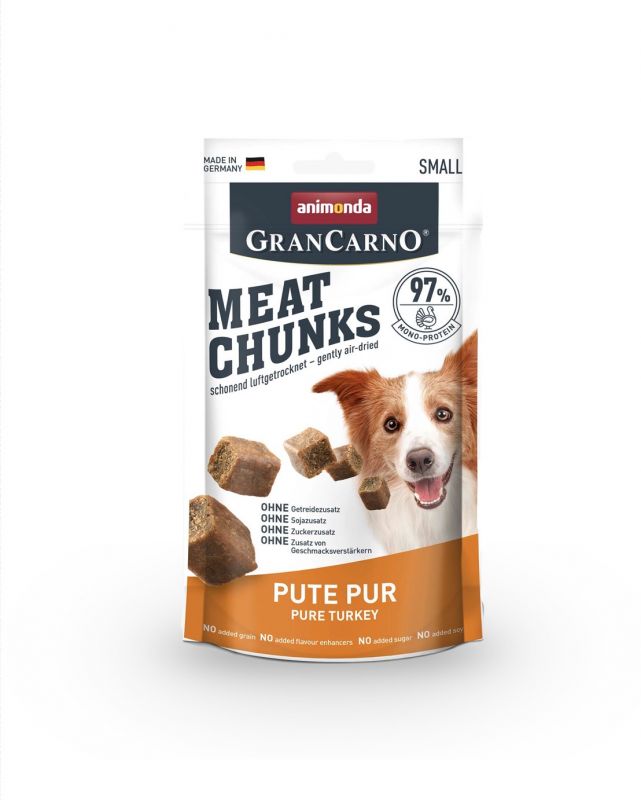 animonda Grancarno Meat Chunks Pute Pur 60 g MHD: 02/2026